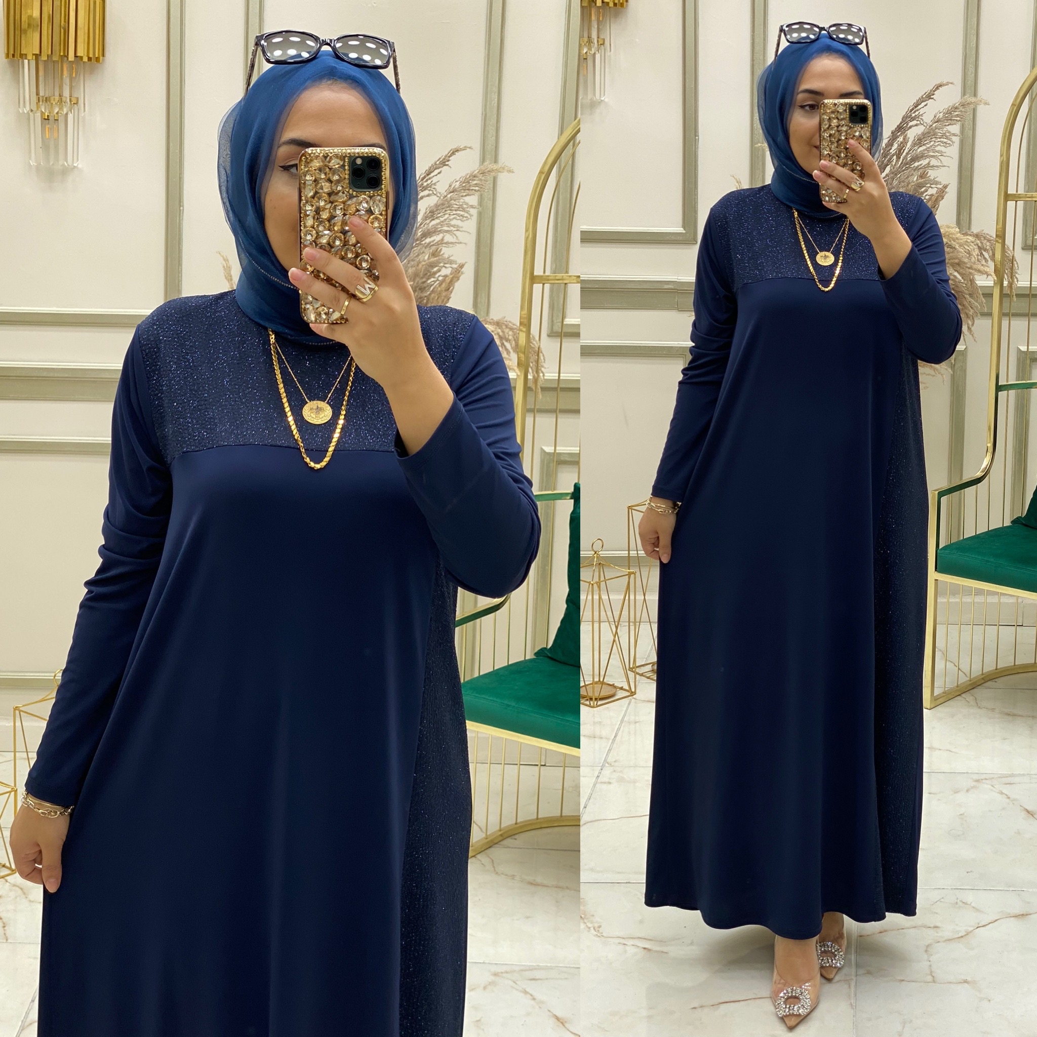 Meryem elbise 1.sınıf tilta kumaş - Görsel 2