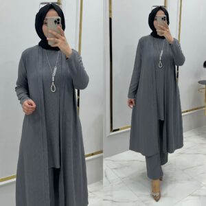 Kap üçlü takım bürümcük kumaş