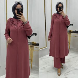 Betül takım ayrobin kumaş