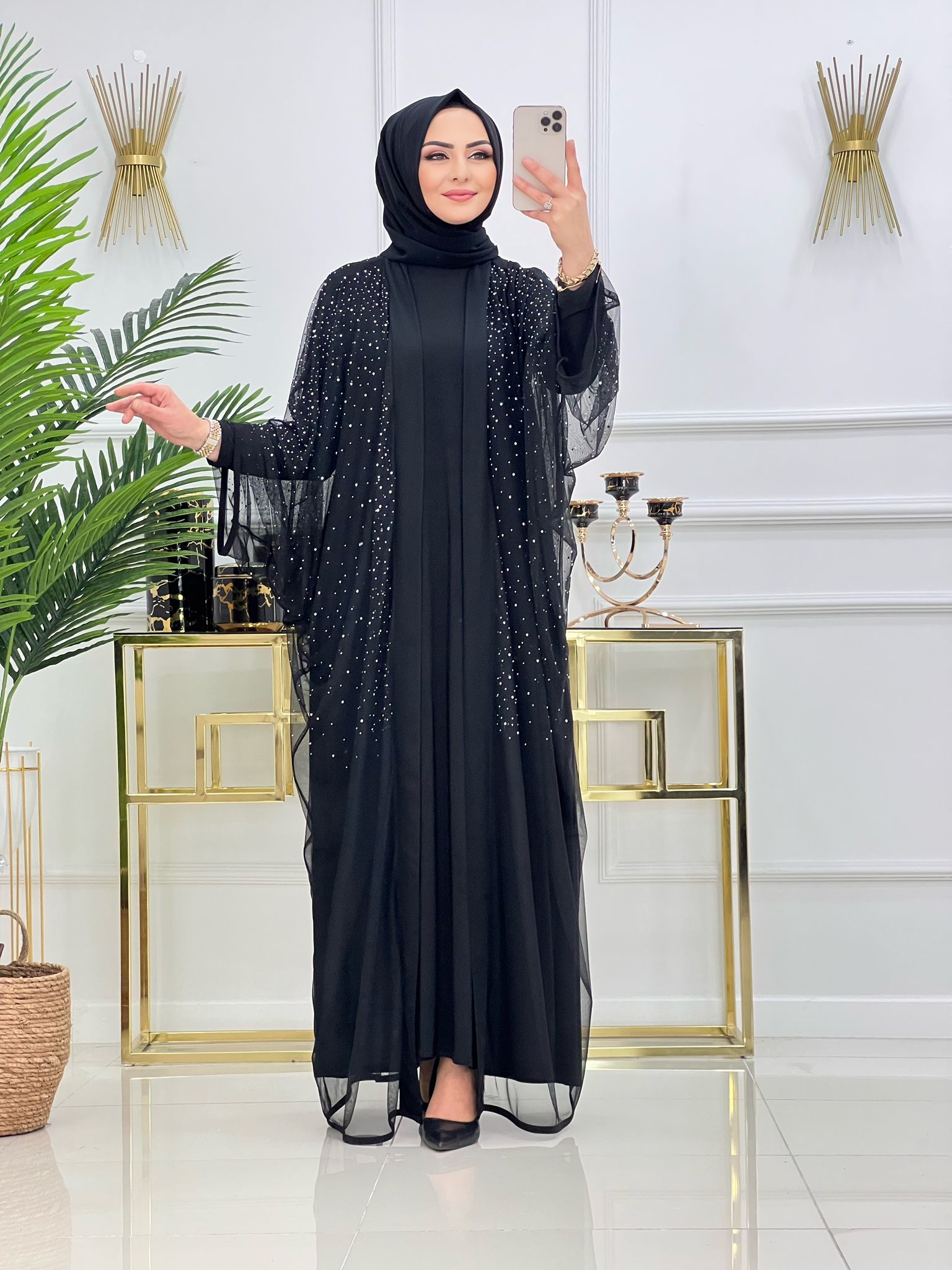 Seray abiye sandy kumaş - Görsel 4