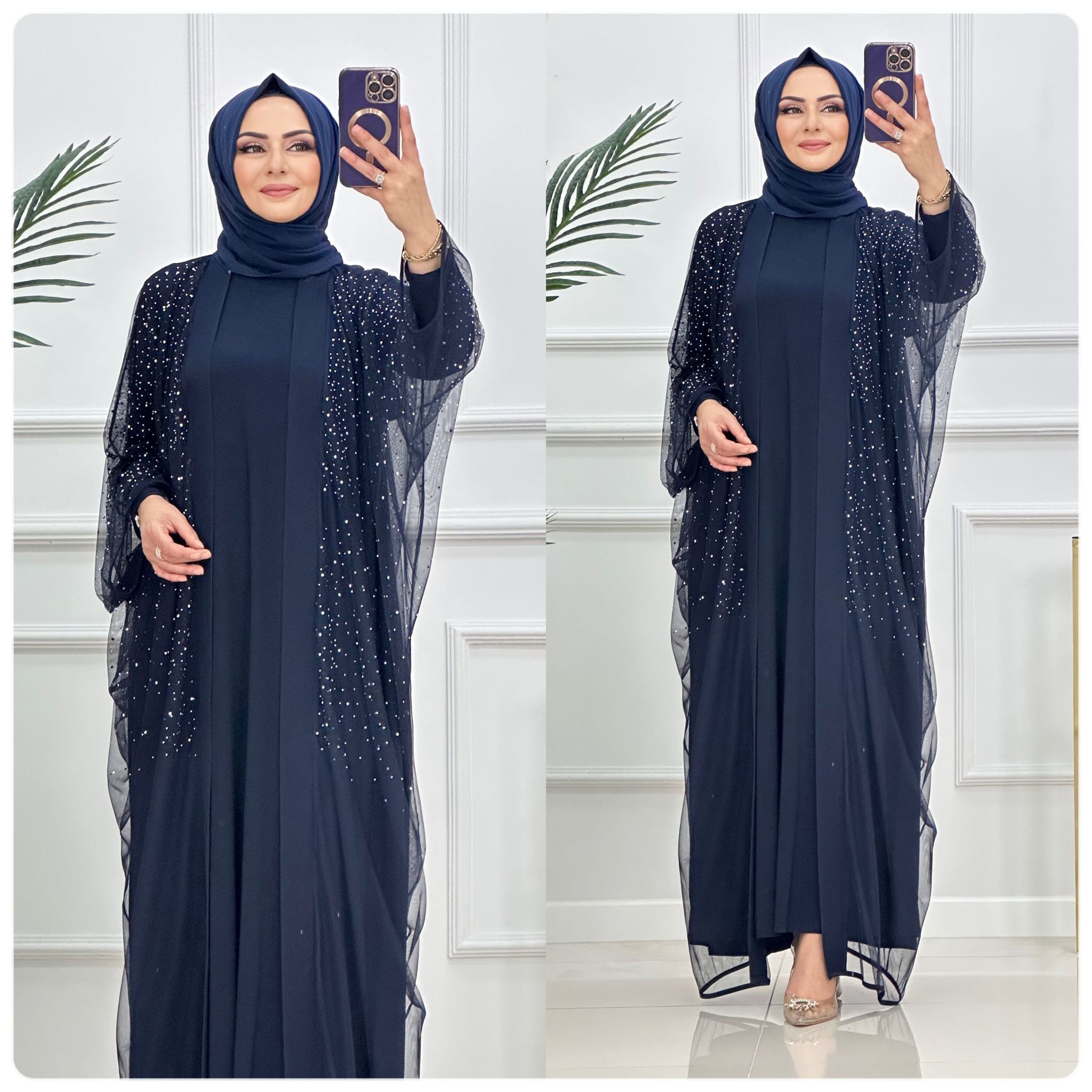 Seray abiye sandy kumaş - Görsel 9