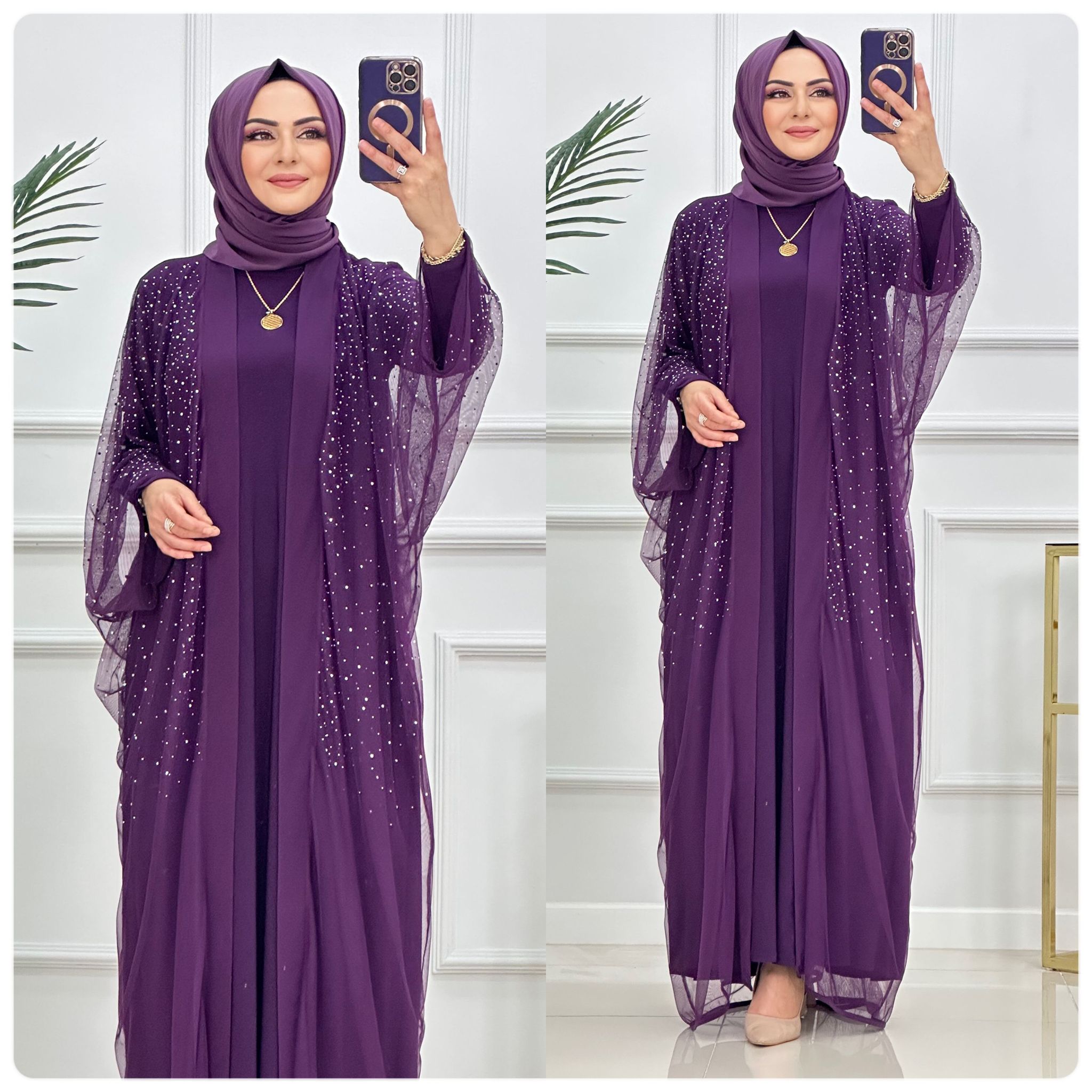 Seray abiye sandy kumaş - Görsel 8