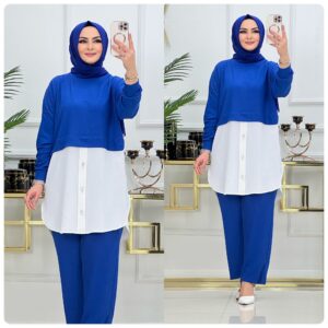 Emel takım gofre kumaş