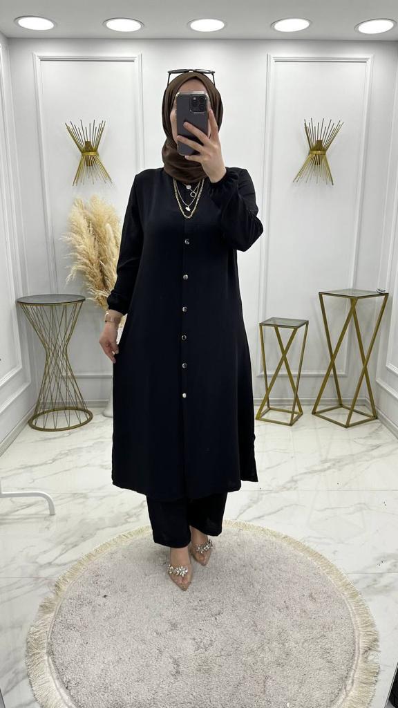 Azra takım ayrobin kumaş - Görsel 9