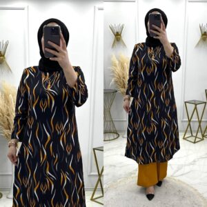 Yüsra takım krep kumaş