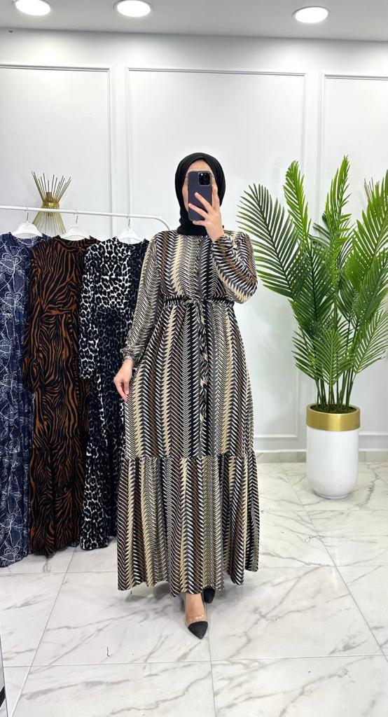 Şimal elbise kadifemsi soft kumaş - Görsel 10