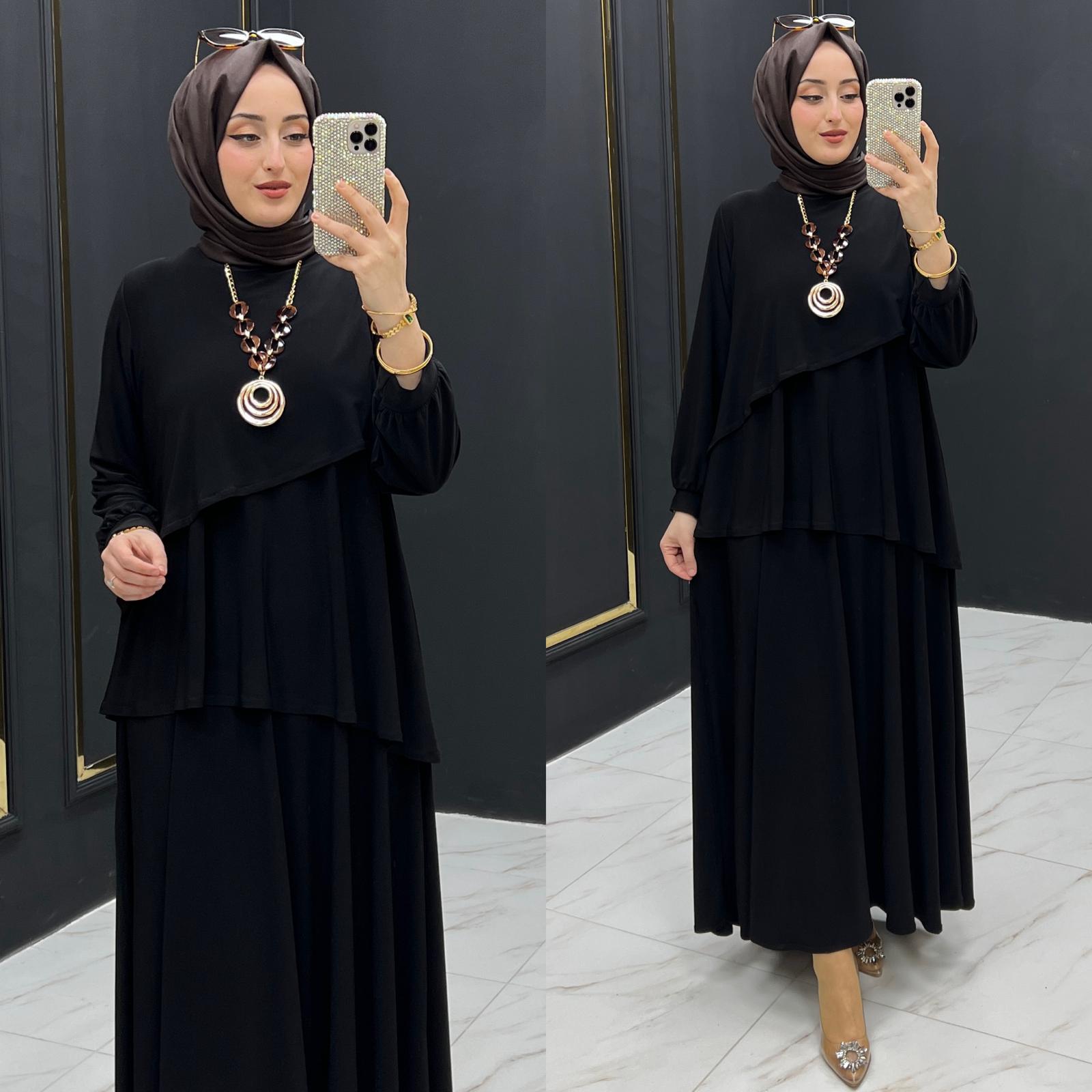 Ilgın elbise ayrobin kumaş - Görsel 8