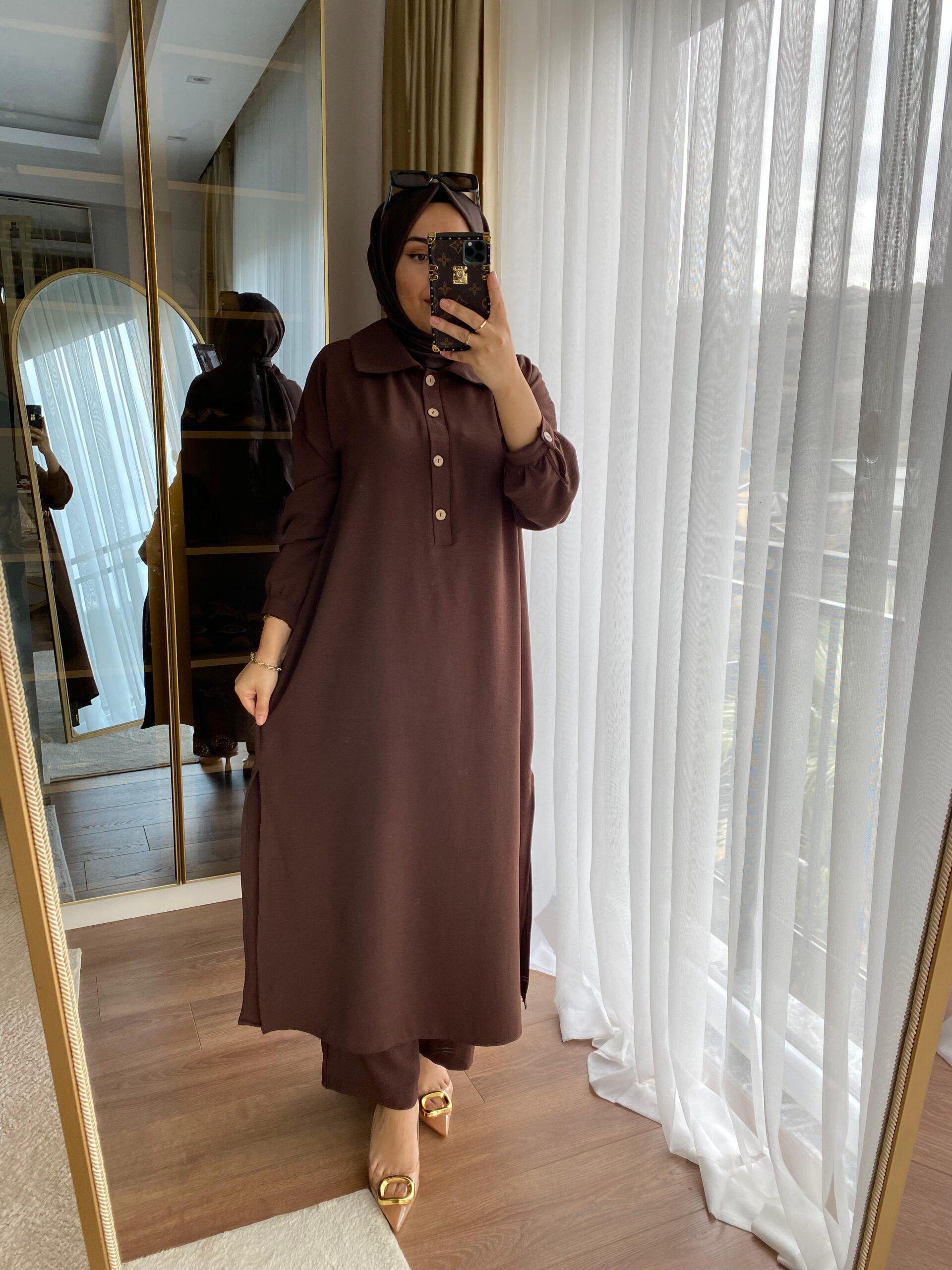 Ayrobin tunik pantolon takım - Görsel 2