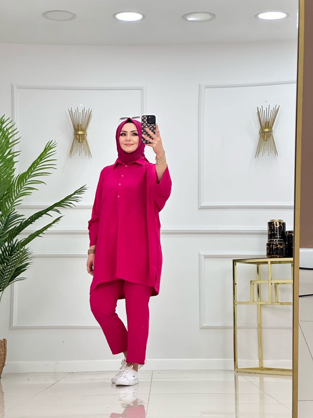 Spor tunik takım ayrobin kumaş - Görsel 3
