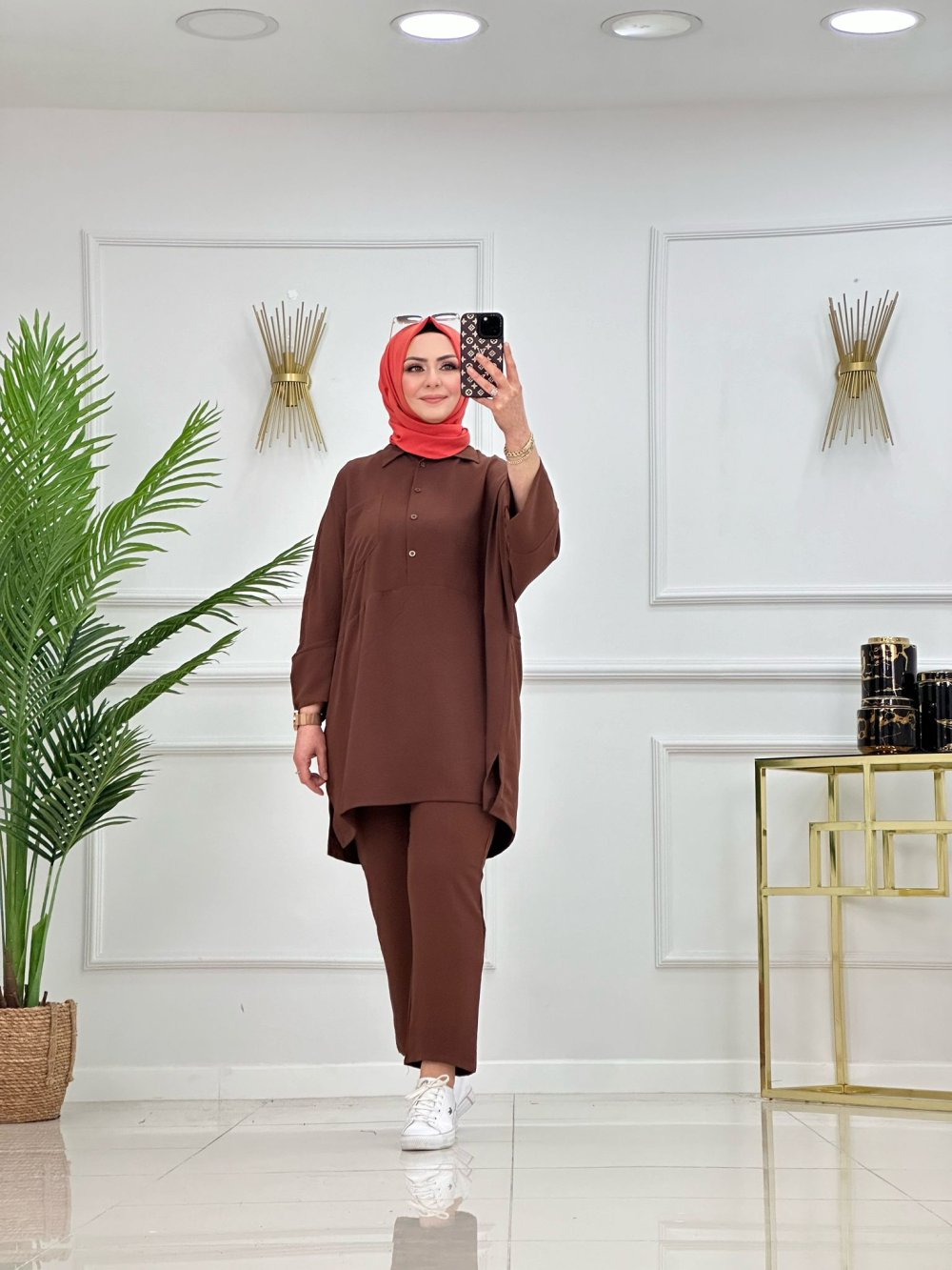 Spor tunik takım ayrobin kumaş - Görsel 5