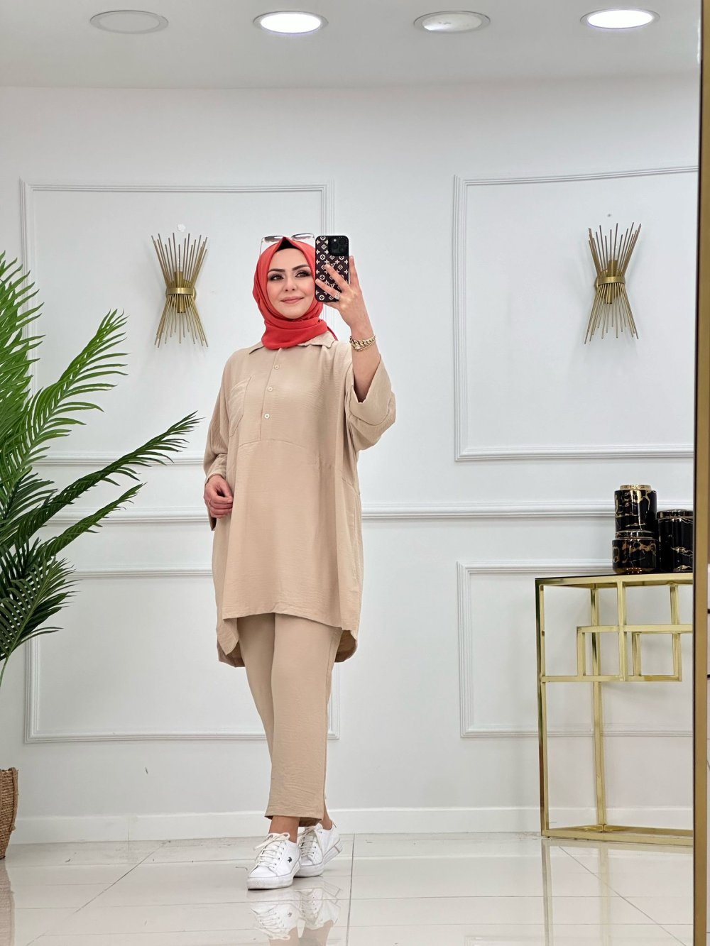 Spor tunik takım ayrobin kumaş - Görsel 6