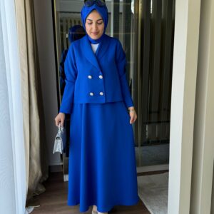 Etek takım krep kumaş