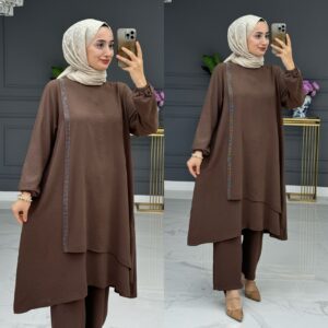 Ayrobin tunik pantolon takım
