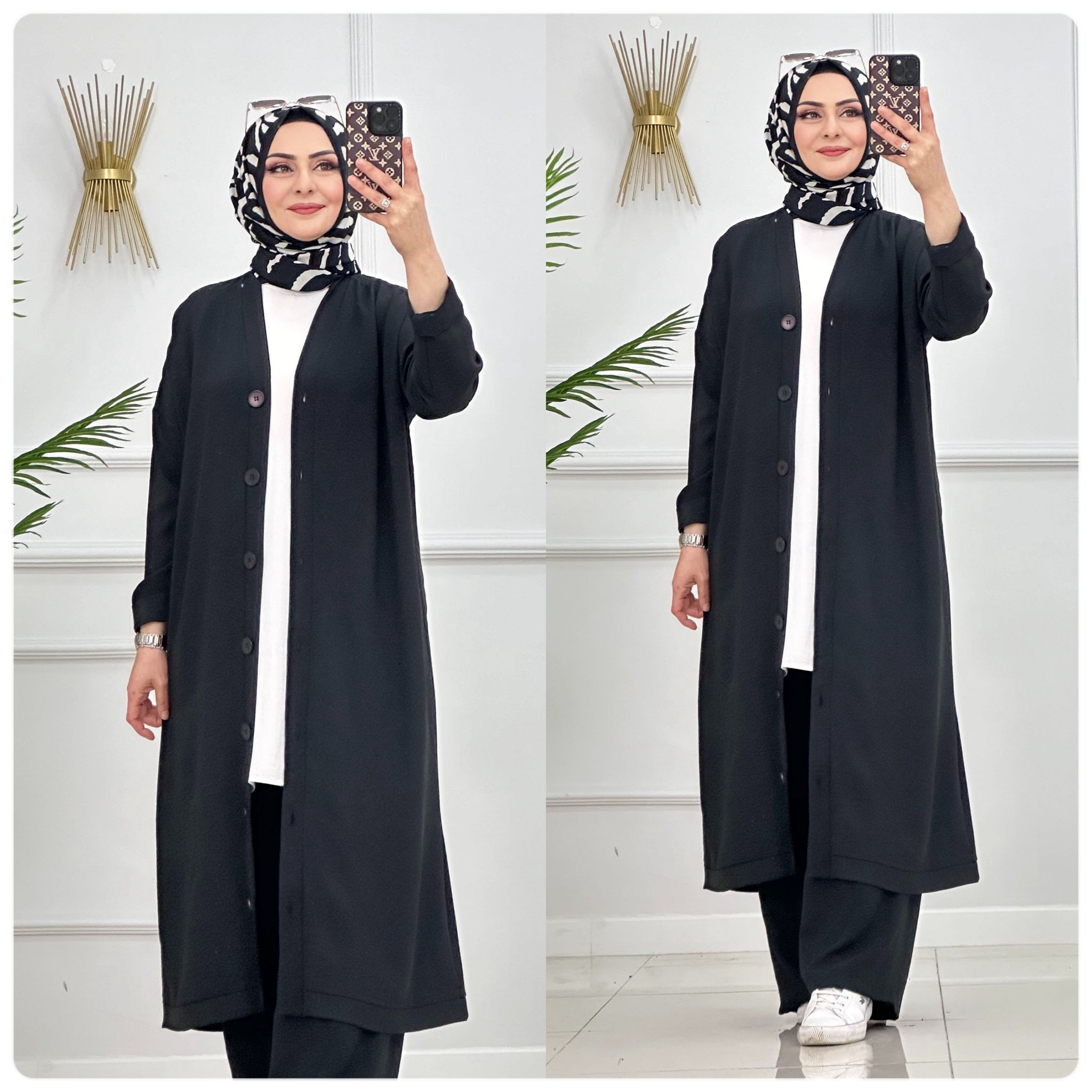 Elisa ikili takım ayrobin kumaş - Görsel 2