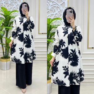 Büyük beden tunik viskon kumaş