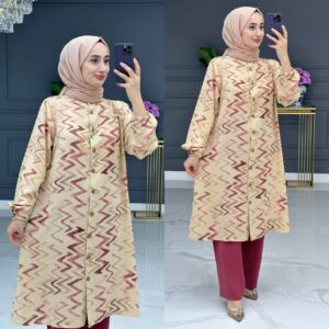 Mecnun takım krep kumaş