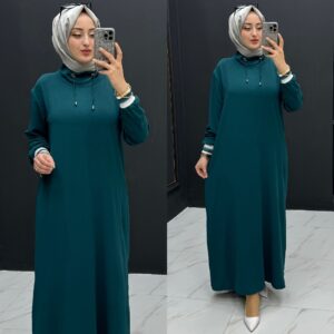 Bade spor elbise ayrobin kumaş