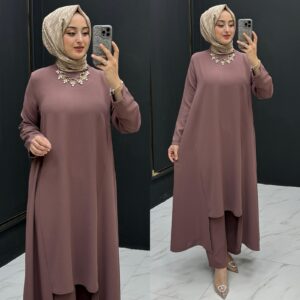 Esila takım krep kumaş