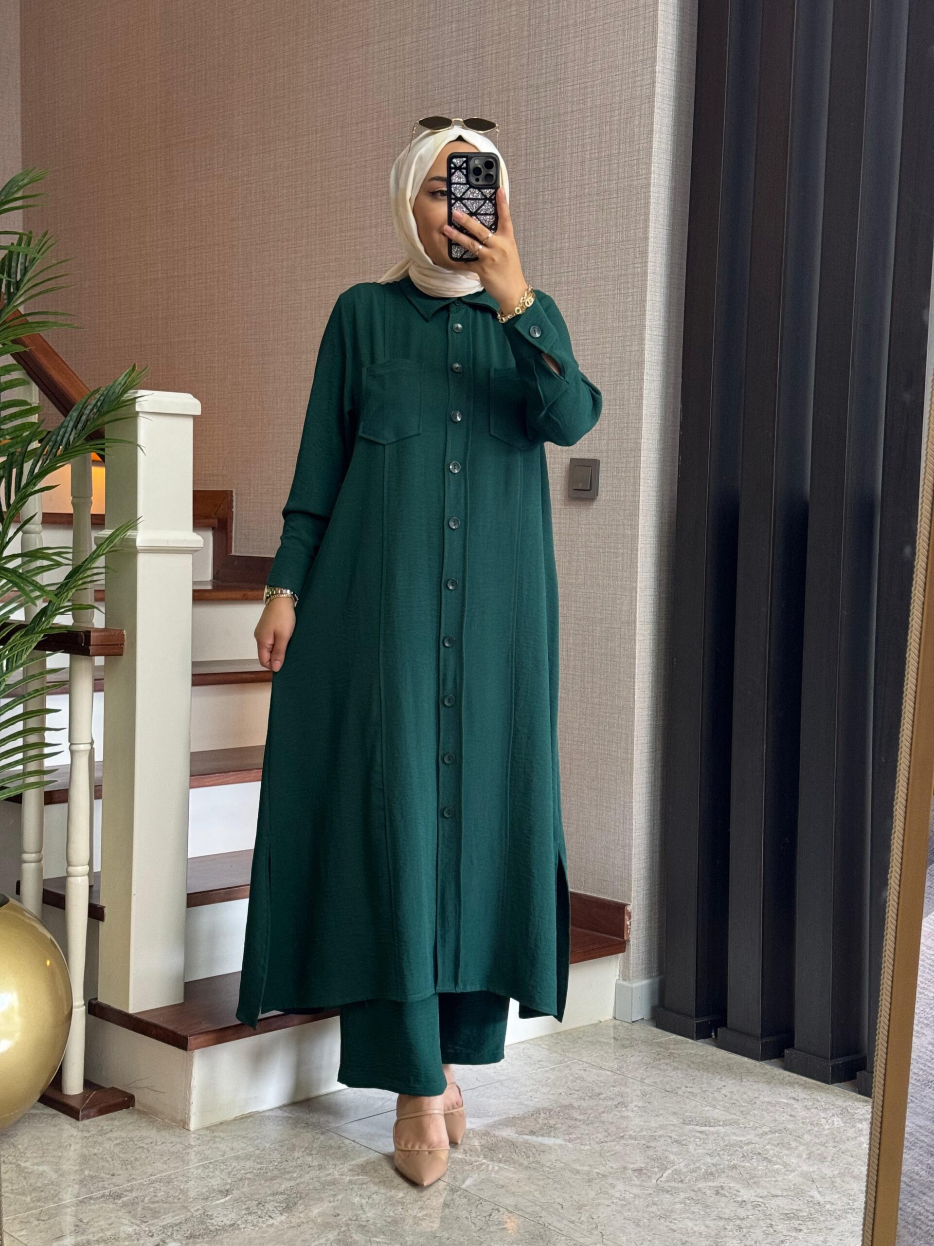 Ayrobin tunik takım