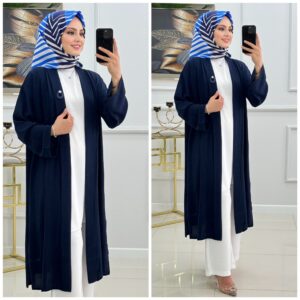 Selma hırka ayrobin kumaş