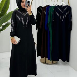 Pırıl elbise krep kumaş