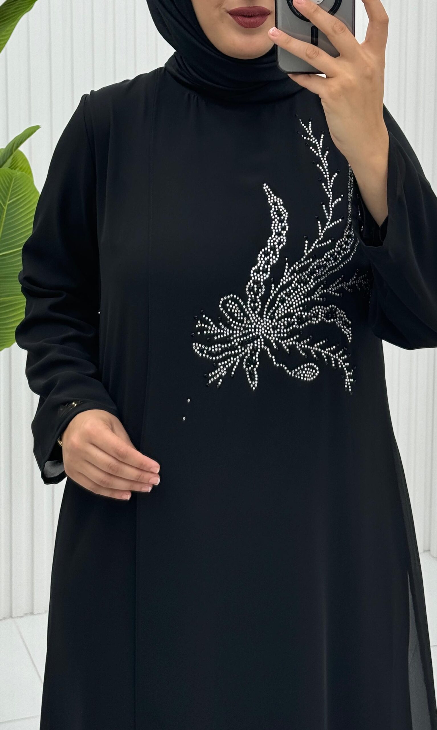 İkra abiye şifon kumaş - Görsel 6