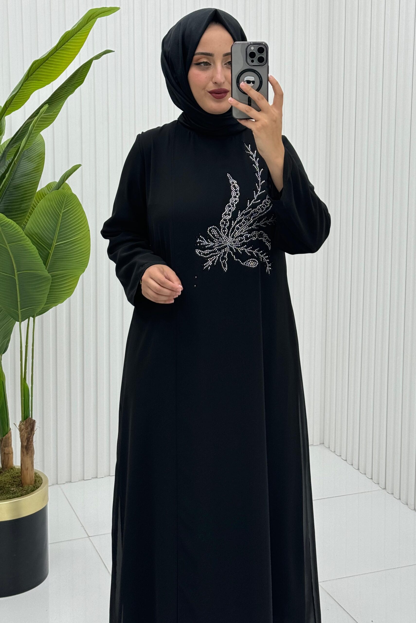 İkra abiye şifon kumaş - Görsel 2