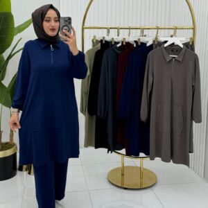 Açelya tunik pantolon takım