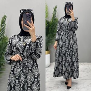 Ayfer elbise dokuma kumaş